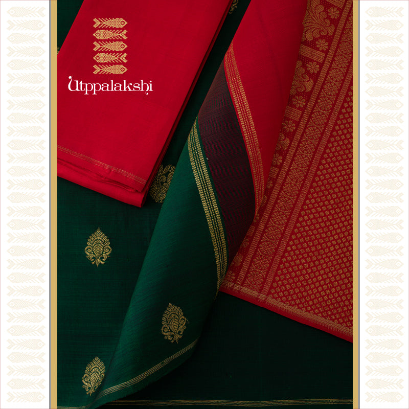 UTPPALAKSHI KANJIVARAM SILK SAREE – CODE: JU22SCS473