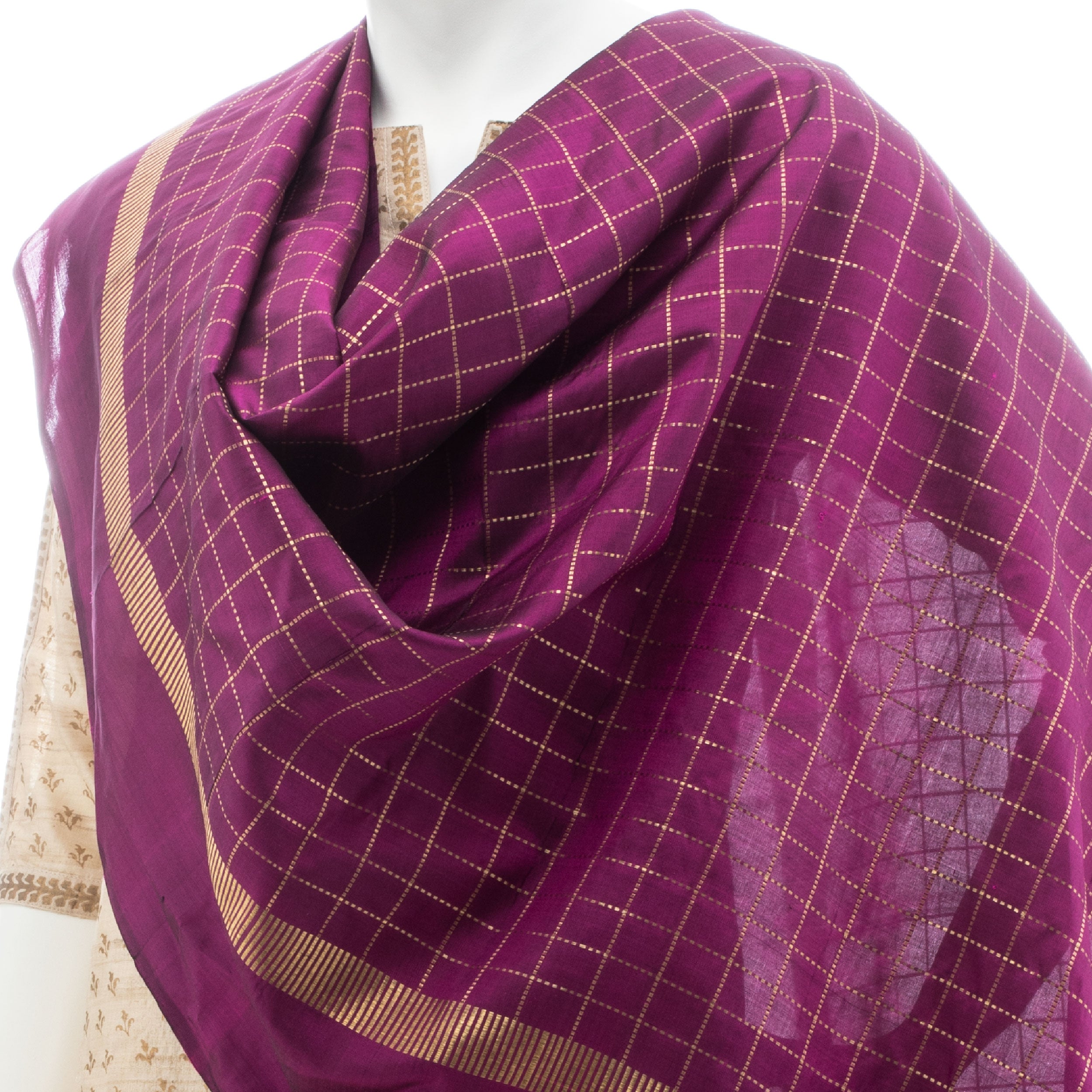 kanchipuram_duppata_stole_handwoven_withzari
