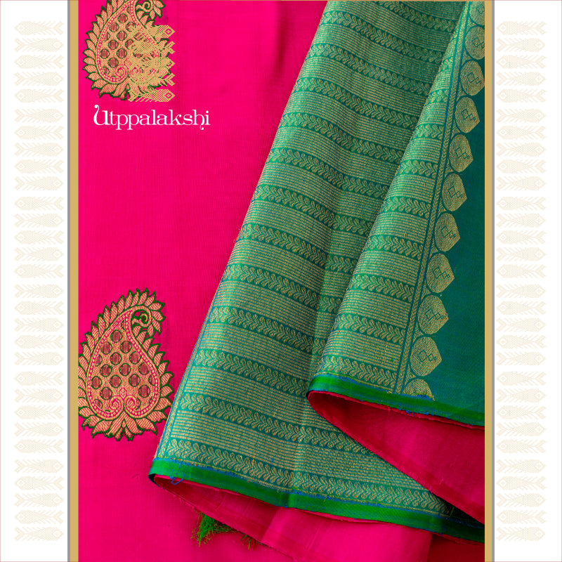 UTPPALAKSHI KANJIVARAM SILK SAREE – CODE: KO4856