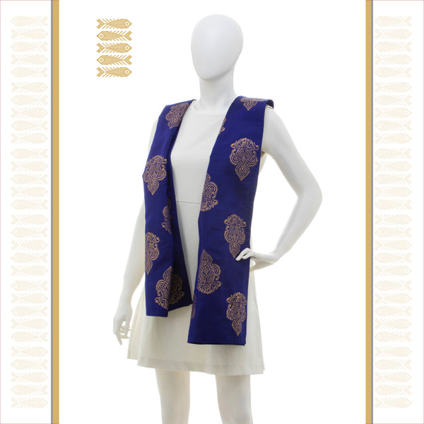 UTPPALAKSHI KANJIVARAM SILK DUPATTA – CODE: STO 15