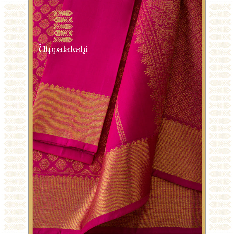 UTPPALAKSHI KANJIVARAM SILK SAREE – CODE:D21SCS1605