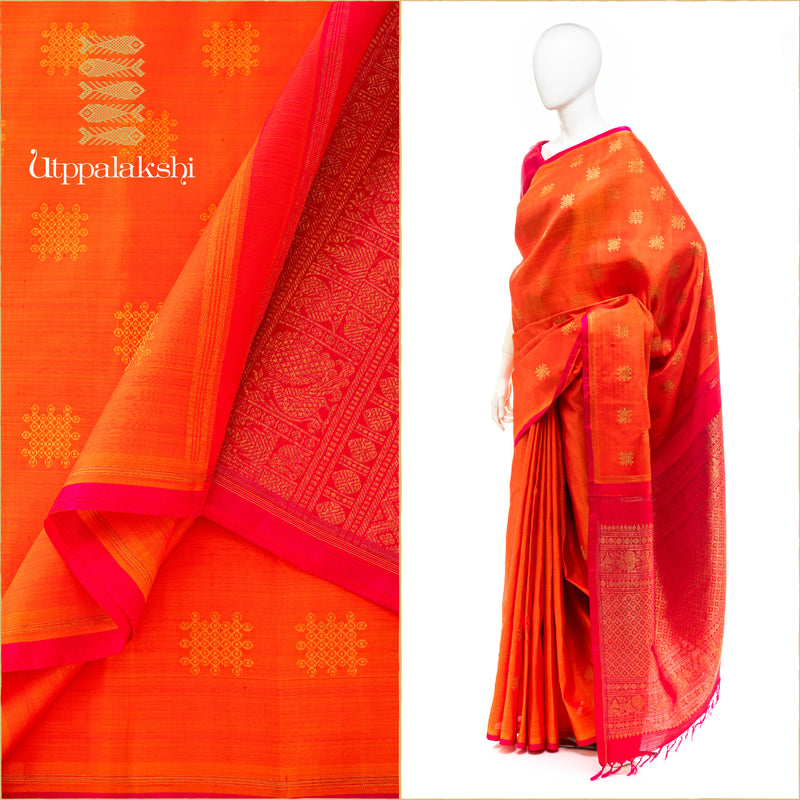 UTPPALAKSHI KANJIVARAM SILK SAREE – CODE: OC22SAS82