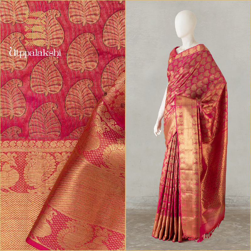UTPPALAKSHI KANJIVARAM SILK SAREE – CODE: MASC5
