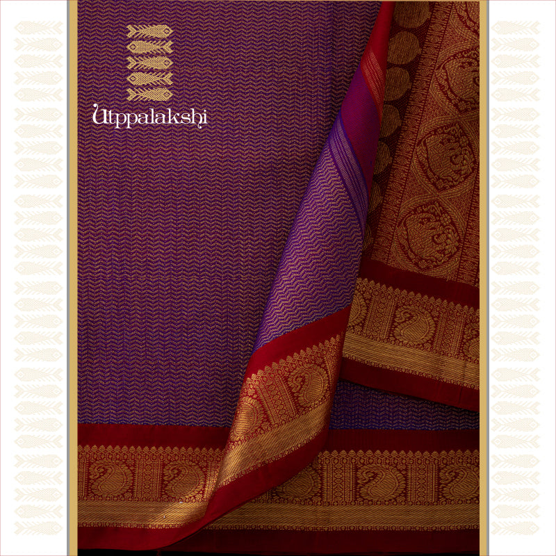 UTPPALAKSHI KANJIVARAM SILK SAREE – CODE: MASC525