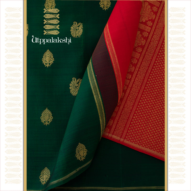 UTPPALAKSHI KANJIVARAM SILK SAREE – CODE: JU22SCS473