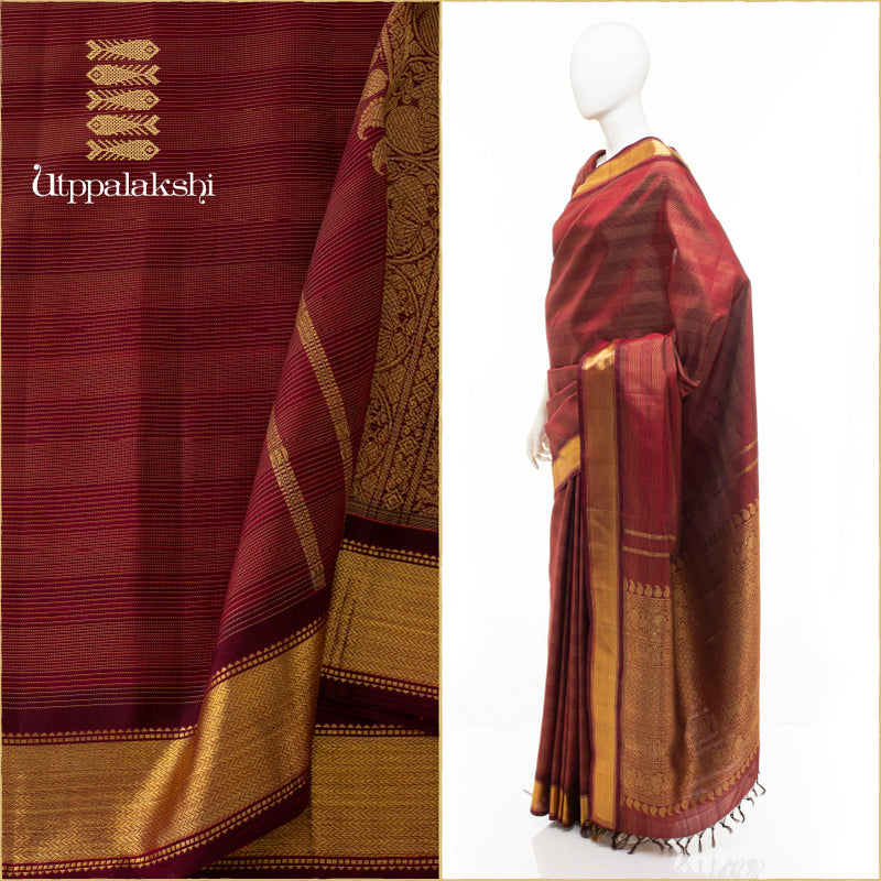 UTPPALAKSHI KANJIVARAM SILK SAREE – CODE: AP22CSAM160